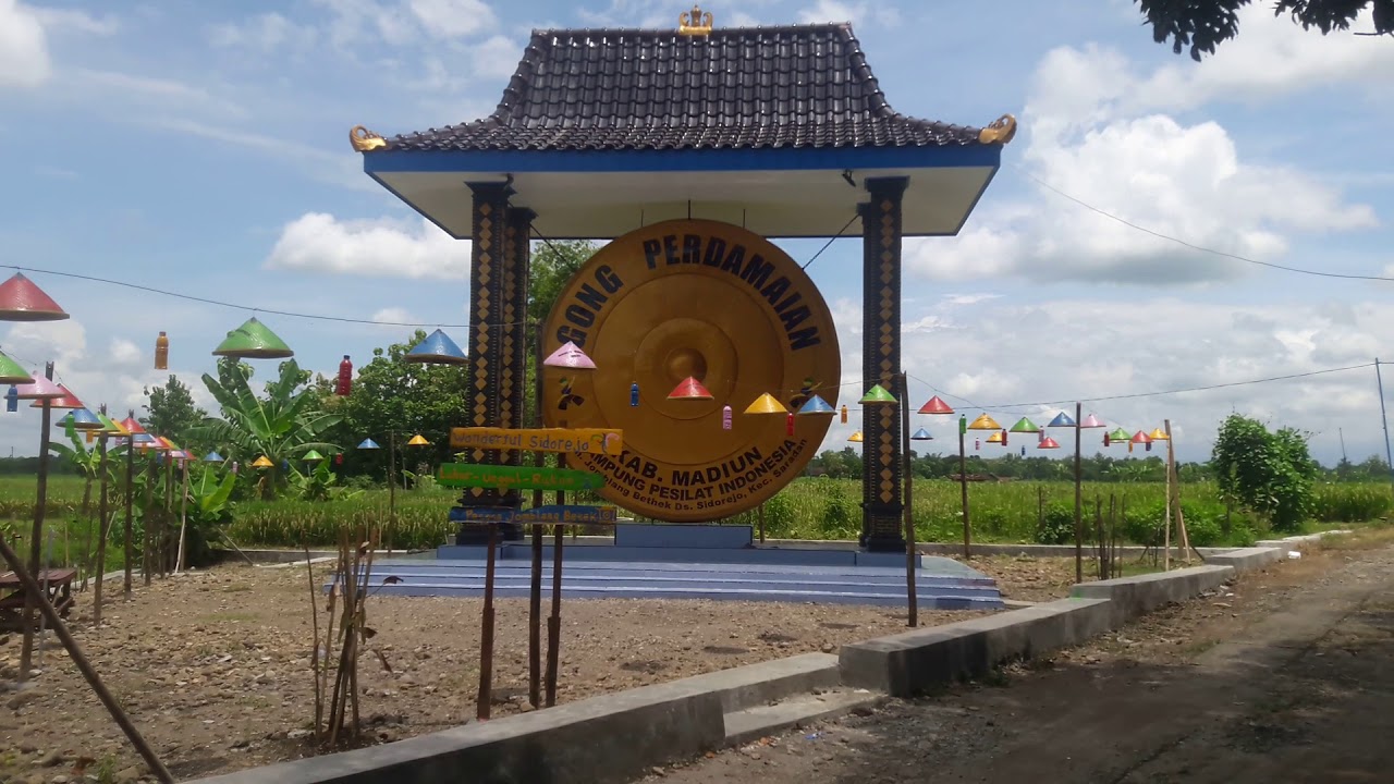Tempat Wisata Gong Perdamaian Di Kabupaten Madiun Berita